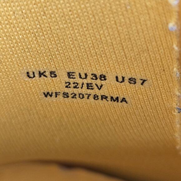 Hunter Ankle Rain Boots Womens 7 Original Chelsea Yellow Logo Gorpcore Dopamine - Picture 12 of 12